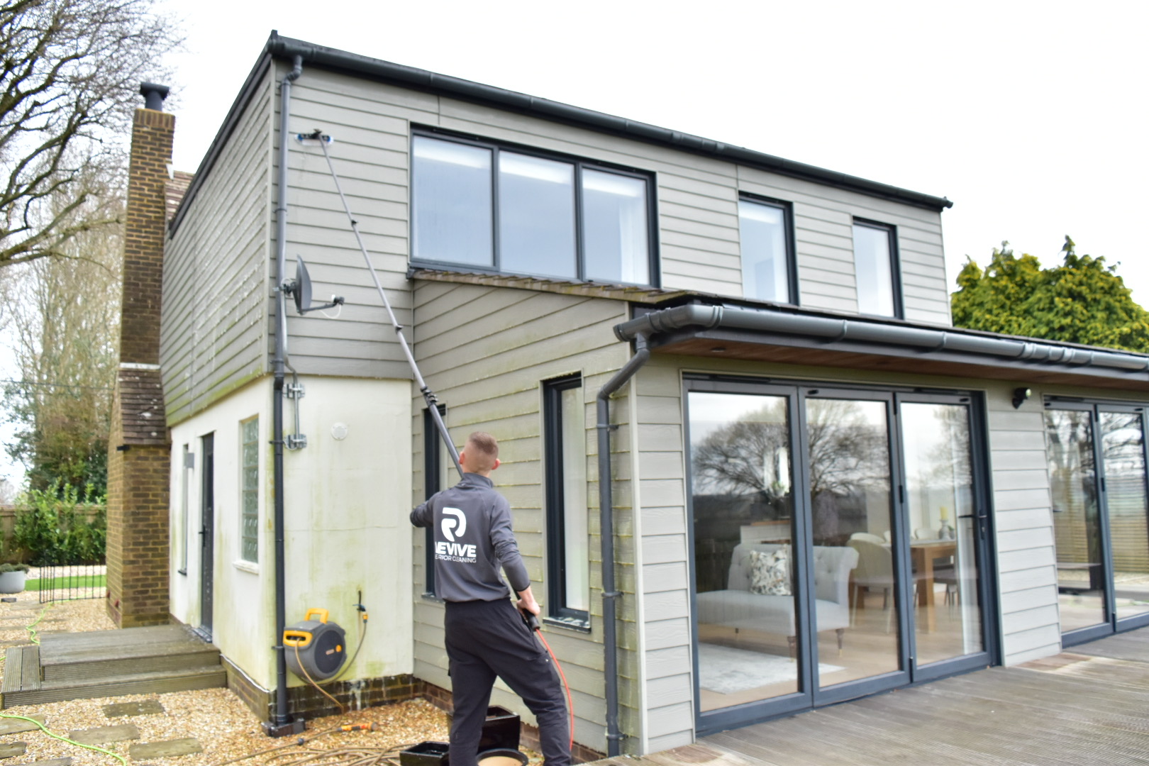 Cladding Cleaning in Hastings